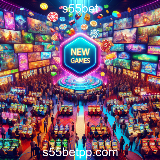 Descubra as Novidades na Categoria 'Novos Jogos' do s55bet